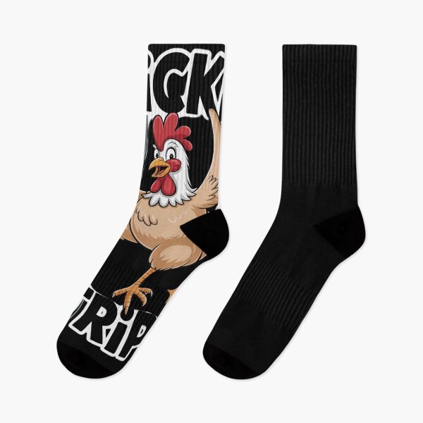 Item preview, Chicken Strips Pole Dance Cartoon Pun Humor  designed and sold by BeetleMalon.