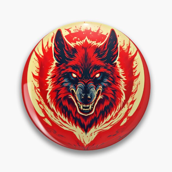 Item preview, Alpha Flame Wolf – Cyberpunk Red Energy Animal  designed and sold by Neer arts.