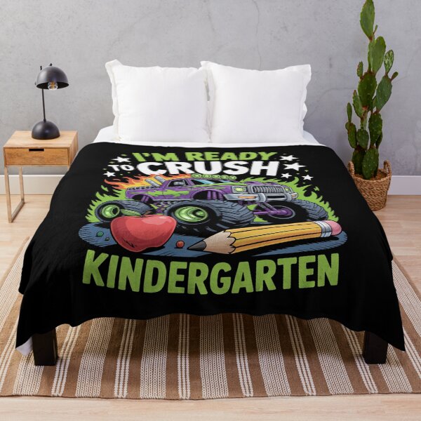 Item preview, I'M Ready To Crush Kindergarten Monster Truck designed and sold by JonGogue.