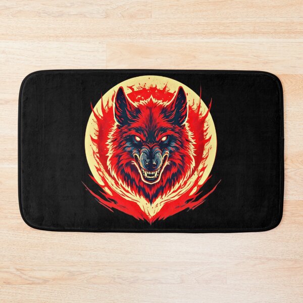 Item preview, Alpha Flame Wolf – Cyberpunk Red Energy Animal  designed and sold by Neer arts.