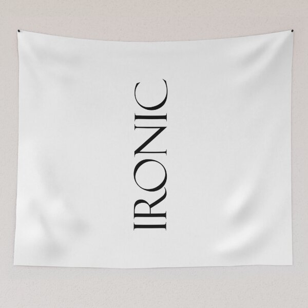 Item preview, Ironic Humor Statement Shirt - Absolutely Sarcastic Clothes designed and sold by RedCircleArt.