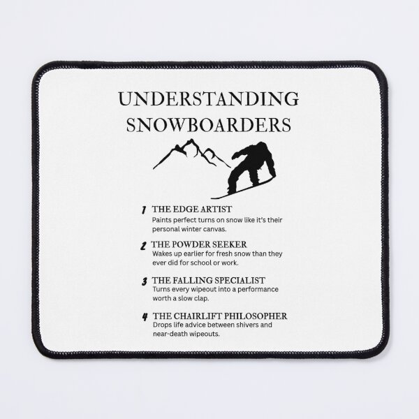 Item preview, Understanding Snowboarders – Where Gravity Meets Attitude designed and sold by PsyFlow35.