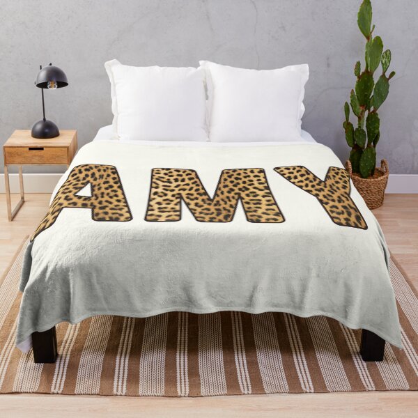 Item preview, Amy Name Leopard Print designed and sold by Jeallan Designs.