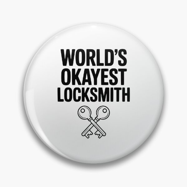 Item preview, World’s Okayest Locksmith designed and sold by Frank Ring.