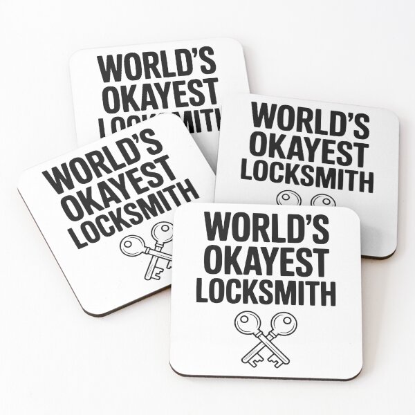 Item preview, World’s Okayest Locksmith designed and sold by Frank Ring.