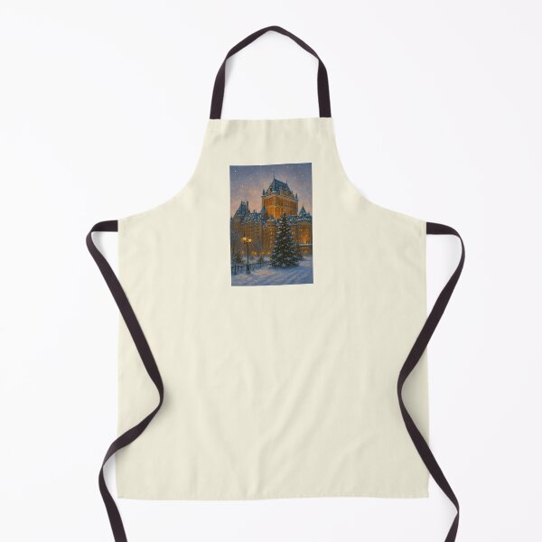 Item preview, Christmas at the Château Frontenac — Ville de Québec The crown of Québec, dressed in candlelight and snow. designed and sold by Novel Works Studio.