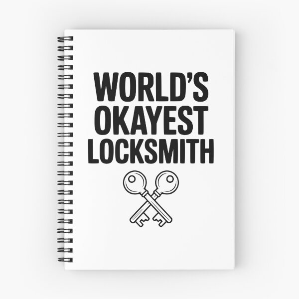 Item preview, World’s Okayest Locksmith designed and sold by Frank Ring.