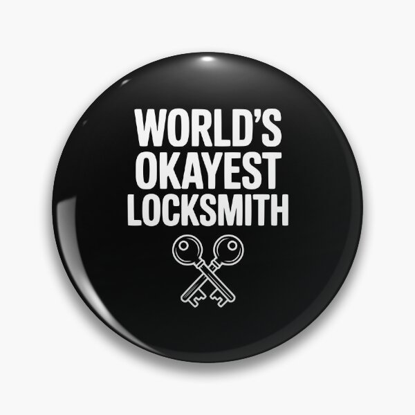 Item preview, World’s Okayest Locksmith designed and sold by Frank Ring.