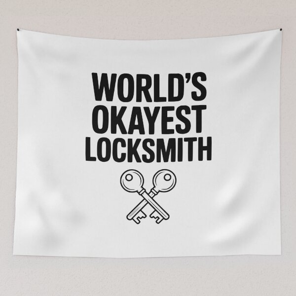 Item preview, World’s Okayest Locksmith designed and sold by Frank Ring.