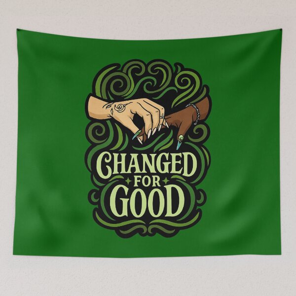 Item preview, Changed For Good – Wicked Movie “Holding Space” Meme Mashup designed and sold by GirlyPopped.
