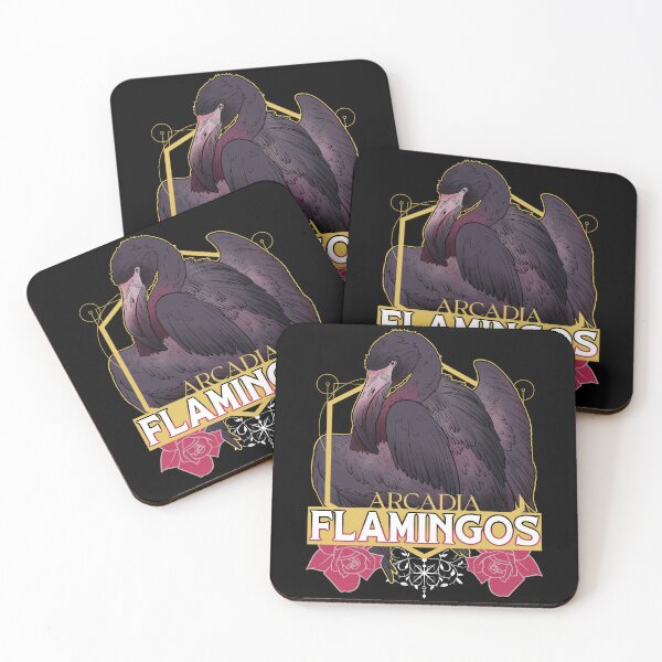 Aperçu de l'œuvre Flamants roses d'Arcadie créée et vendue par TheSlowMaxx.