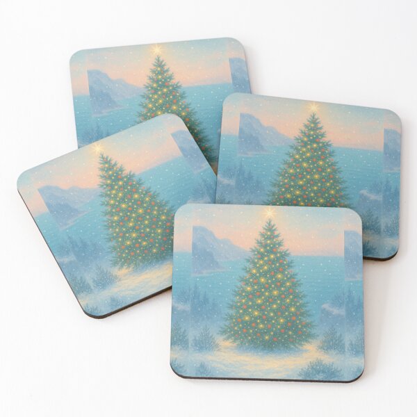 Item preview, Peaceful Christmas - Pastel Cityscape Art designed and sold by Ewa Miller.
