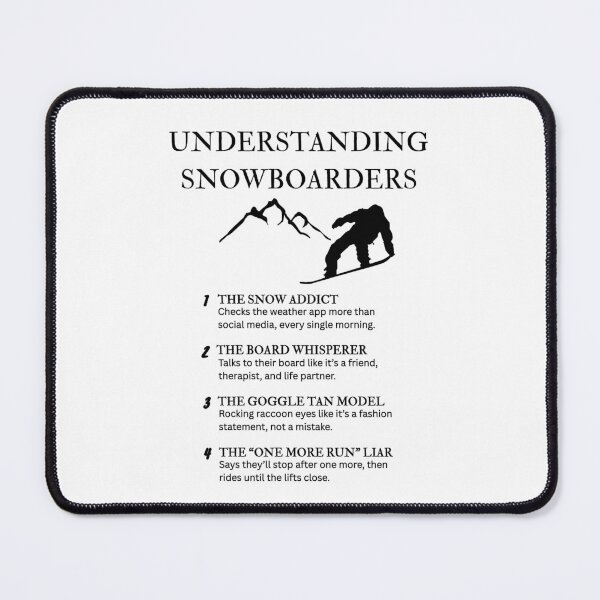 Item preview, Understanding Snowboarders – Fluent in Chill and Controlled Chaos designed and sold by PsyFlow35.
