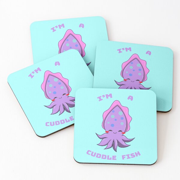 Item preview, I'm a Cuddle Fish designed and sold by Trash Goblin Art.