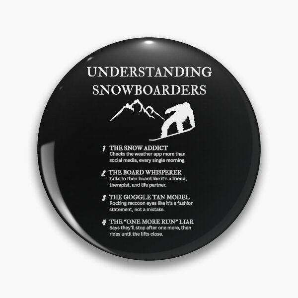 Item preview, Understanding Snowboarders – Fluent in Chill and Controlled Chaos – Black designed and sold by PsyFlow35.