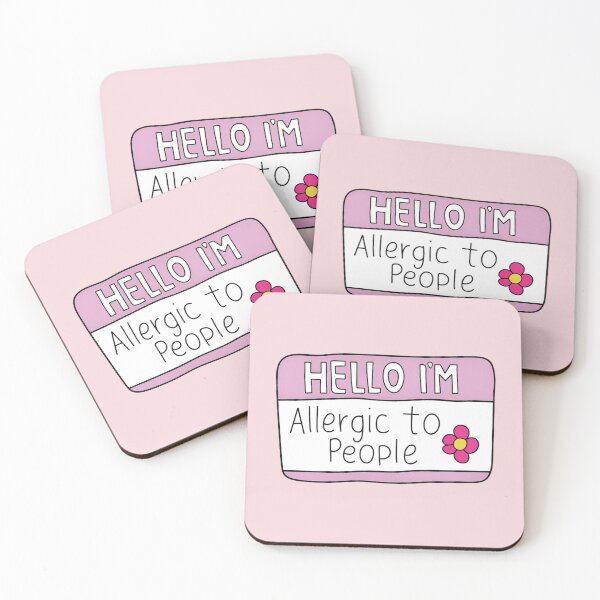 Item preview, Hello I'm Allergic to People designed and sold by BurunaMD.