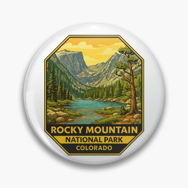 Item preview, Rocky Mountain National Park Colorado Sticker designed and sold by Ismeal Von.
