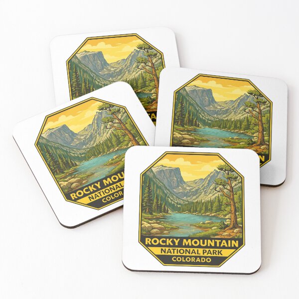 Item preview, Rocky Mountain National Park Colorado Sticker designed and sold by Ismeal Von.