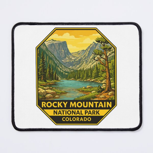Item preview, Rocky Mountain National Park Colorado Sticker designed and sold by Ismeal Von.
