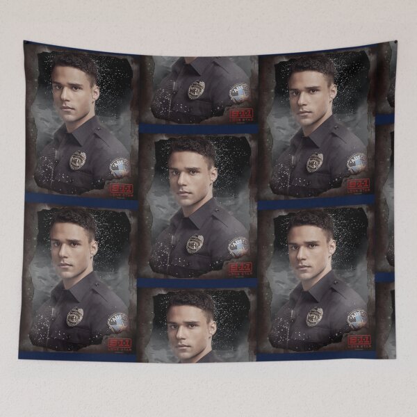 Item preview, 9-1-1 Lone Star - Carlos Reyes - Burned Oversized  designed and sold by KaneGarrick.