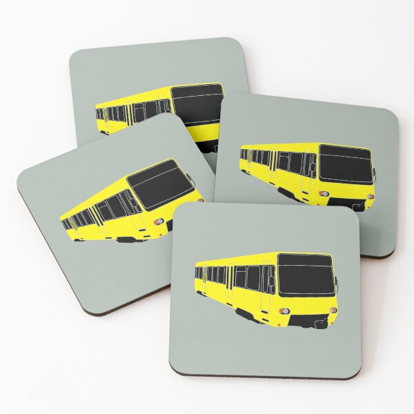 Item preview, Stuttgart Stadtbahn – Yellow City Icon designed and sold by Geokafi.