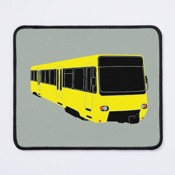 Item preview, Stuttgart Stadtbahn – Yellow City Icon designed and sold by Geokafi.