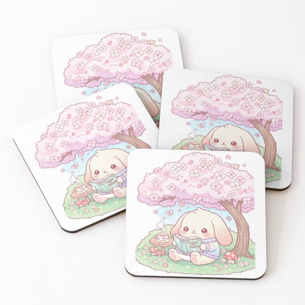 Item preview, A Cute Bunny Reading designed and sold by cool-vibess.