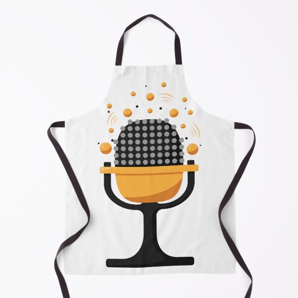 Item preview, Retro microphone with sound bubbles designed and sold by rymarenko.