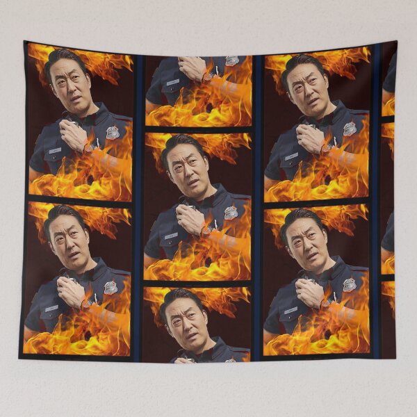 Item preview, 911 - Howie ‘Chimney’ Han - Flames designed and sold by KaneGarrick.