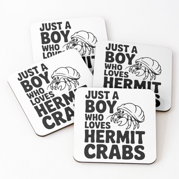 Item preview, Just a Boy Who Loves Hermit Crabs designed and sold by Frank Ring.