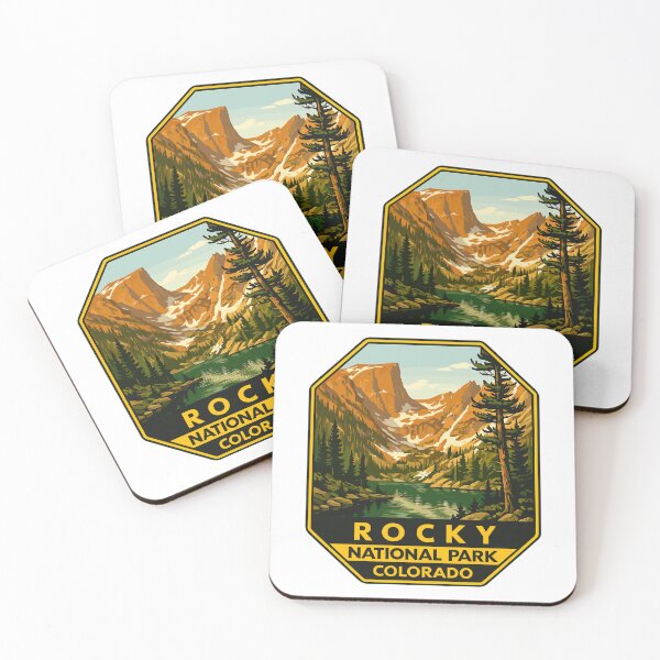 Item preview, Rocky Mountain National Park Colorado Sticker designed and sold by Ismeal Von.