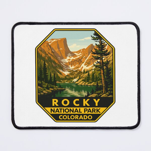 Item preview, Rocky Mountain National Park Colorado Sticker designed and sold by Ismeal Von.