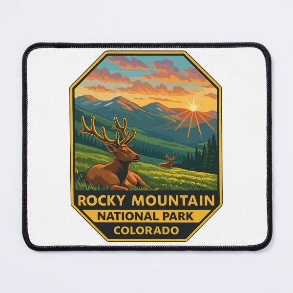 Item preview, Rocky Mountain National Park Colorado Sticker designed and sold by Ismeal Von.