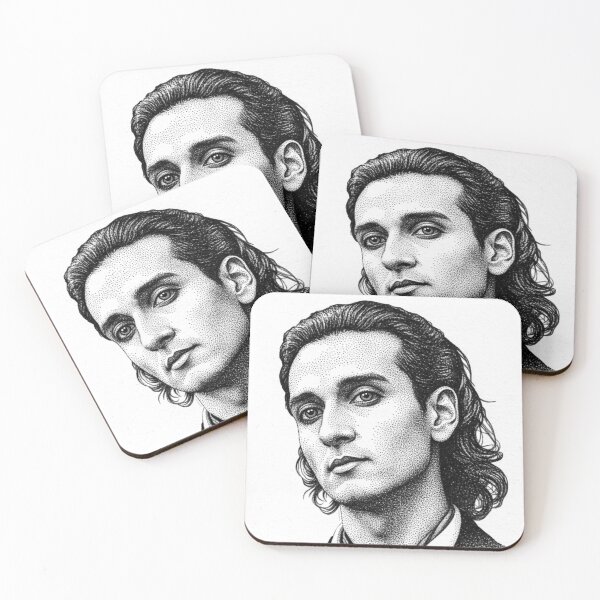 Item preview, Sly Vampire Stipple Series Portrait designed and sold by orionlodubyal.