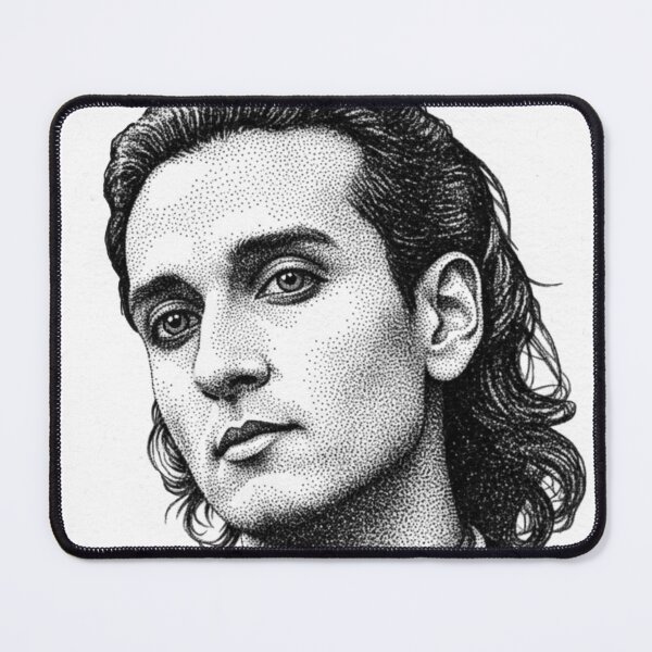 Item preview, Sly Vampire Stipple Series Portrait designed and sold by orionlodubyal.
