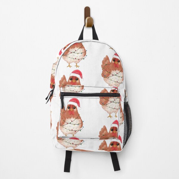Item preview, Festive Hen Illustration – Merry Farmhouse Christmas Art designed and sold by Iqrapixels.