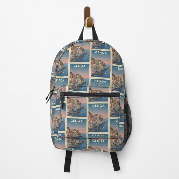 Item preview, Genoa Vintage Travel Art - Cinque Terre - Italy designed and sold by Wanderprintt.