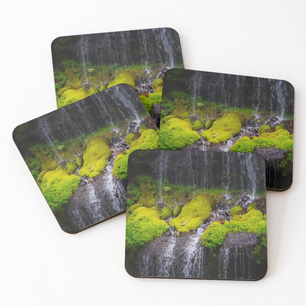 Item preview, Lush Moss under the Flow of Doryu Falls, Yamanashi Prefecture designed and sold by Pix4Japan.