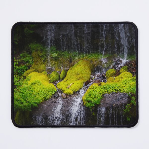 Item preview, Lush Moss under the Flow of Doryu Falls, Yamanashi Prefecture designed and sold by Pix4Japan.