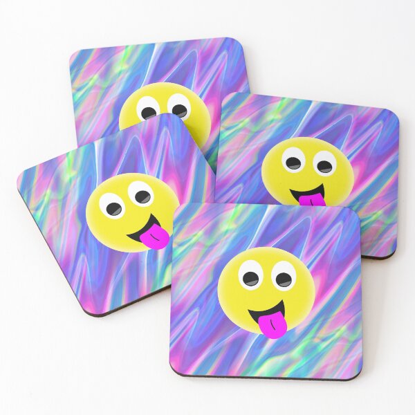 Item preview, impresión de holograma emoji designed and sold by Gossip Rag.