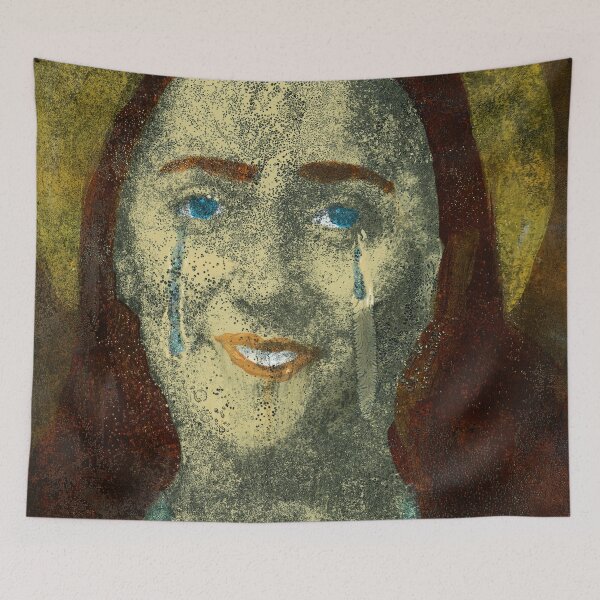 Item preview, She Cried Before The Altar 1 designed and sold by ElvisSantanaArt.