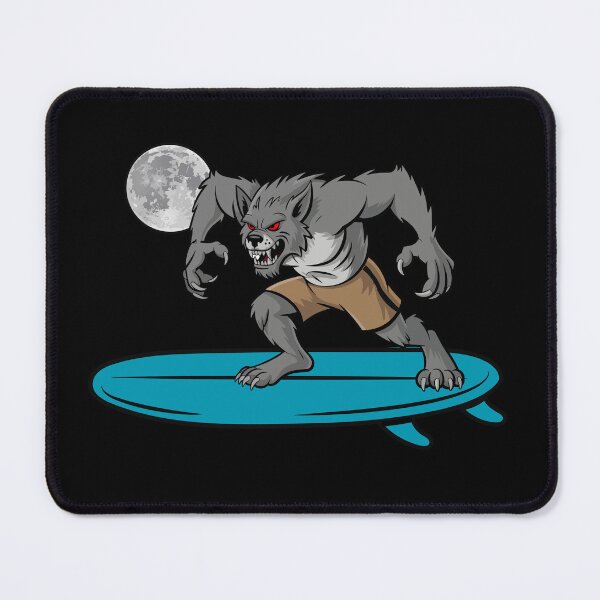 Item preview, Werewolf Surfer designed and sold by AMERICANCHEEZ.