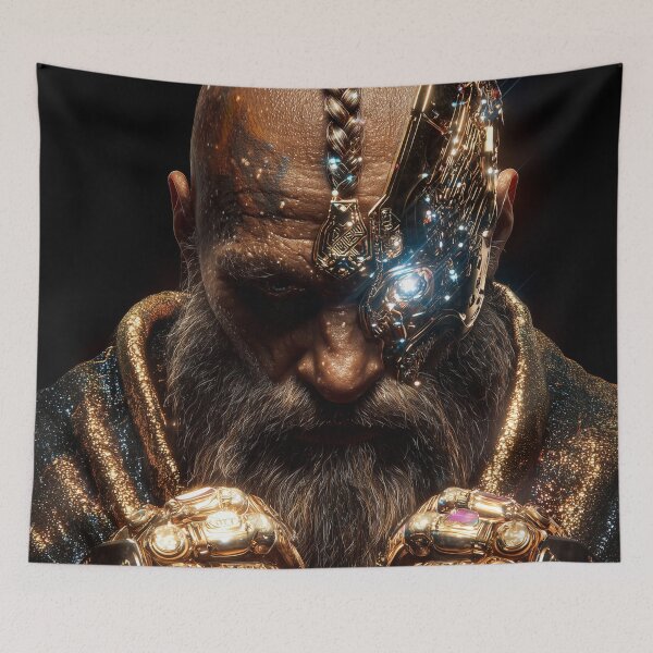 Item preview, The Dwarven Ascendant – King of Gold & Code designed and sold by VisionaryVeils.