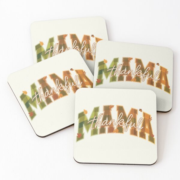 Item preview, Checkered Vintage Thankful Mama Cozy Vibe designed and sold by misslouve23.