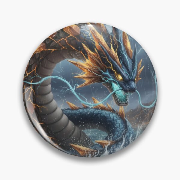 Item preview, Rock and electric dragon  designed and sold by HuntsmithMerch.