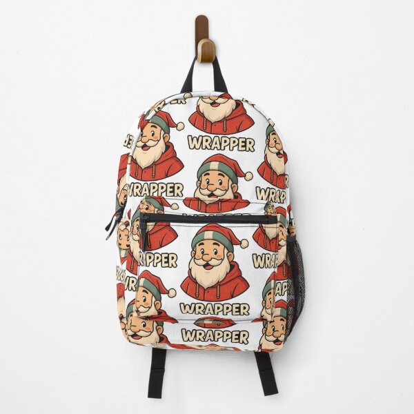 Item preview, Funny Christmas Wrapper Santa Design designed and sold by TeeTimeTreasure.