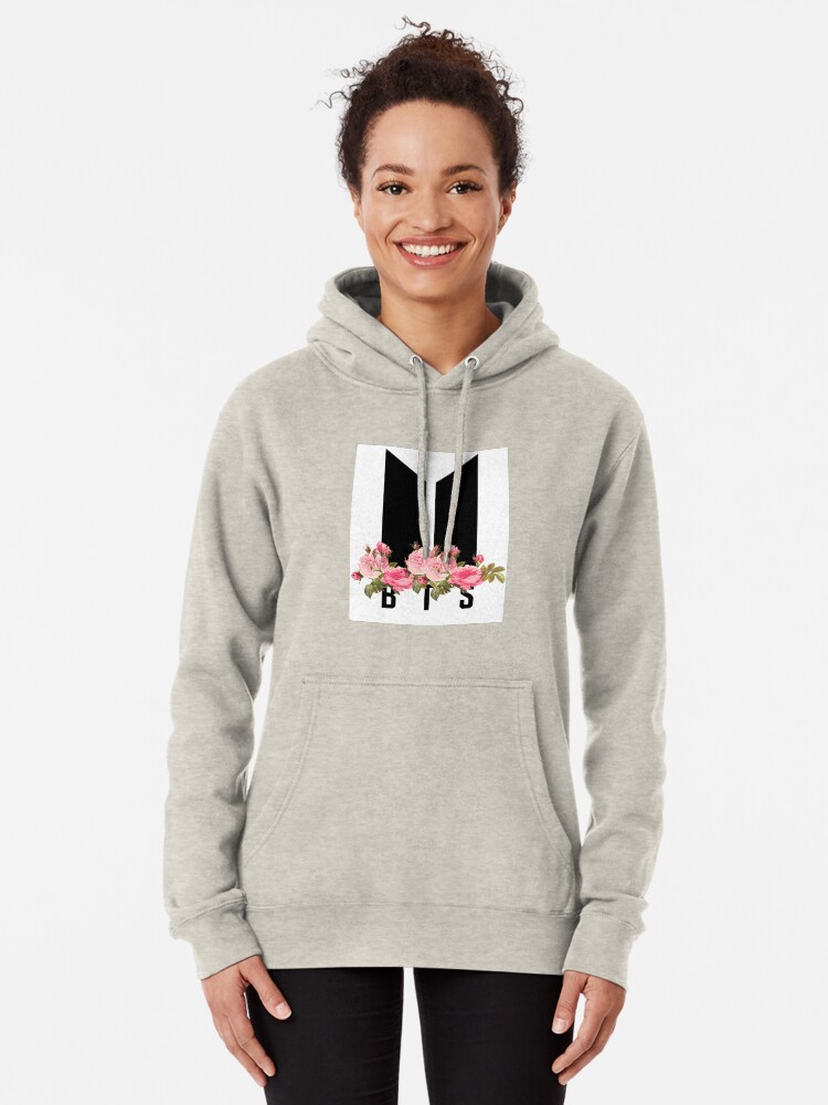 bts flower hoodie