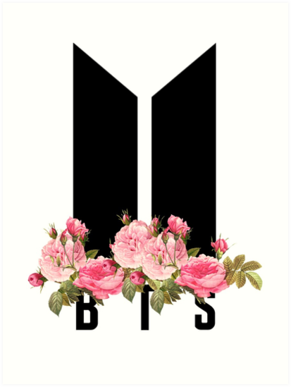 "BTS Flower Logo" Art Print by ScaleisJungkook | Redbubble