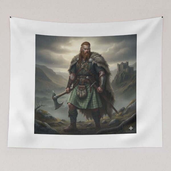 Item preview, Ancient Scottish Warrior designed and sold by BlingandGifts.