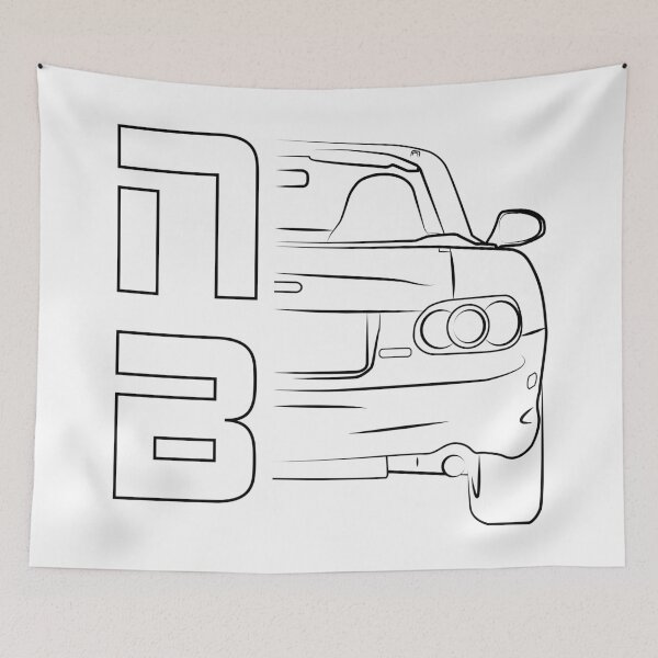 Item preview, Miata NB Black designed and sold by VonnArt.